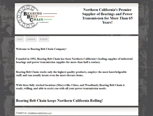 Tablet Screenshot of bearingbeltchain.com